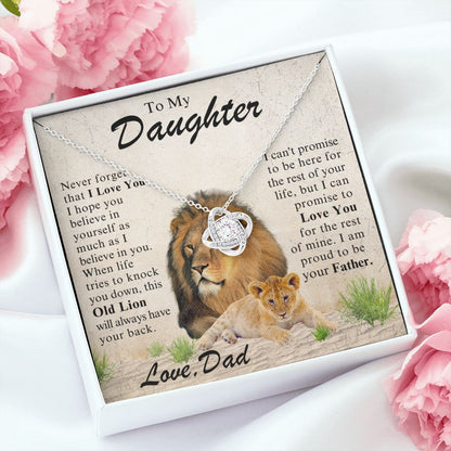 [Almost Sold Out] To My Daughter - This Old Lion Will Always Have Your Back - The Jewelry Page