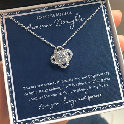 To My Beautiful Awesome Daughter - You Are The Sweetest Melody - The Jewelry Page