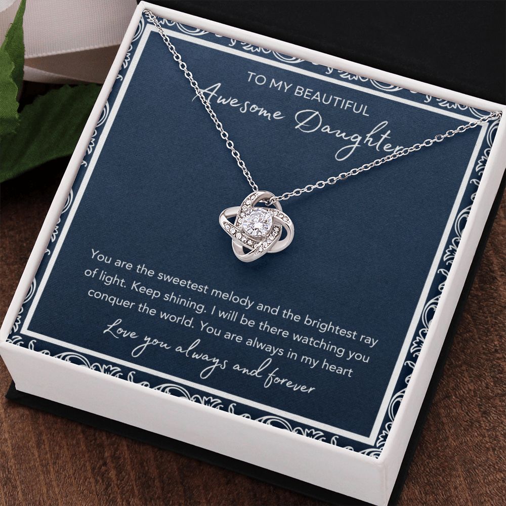 To My Beautiful Awesome Daughter - You Are The Sweetest Melody - The Jewelry Page