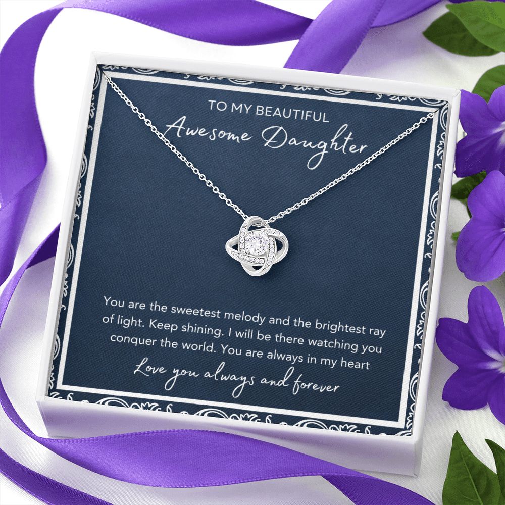 To My Beautiful Awesome Daughter - You Are The Sweetest Melody - The Jewelry Page