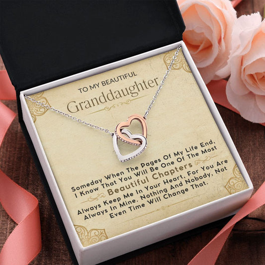 To My Beautiful Granddaughter - Always Keep Me In Your Heart - The Jewelry Page