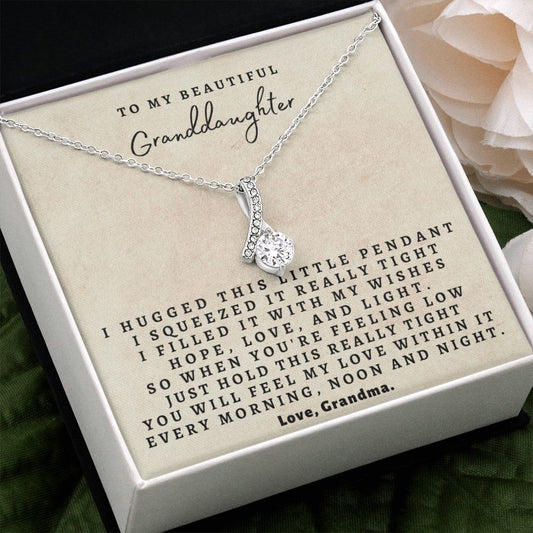 To My Beautiful Granddaughter - Hope, Love, and Light - The Jewelry Page