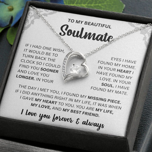 To My Beautiful Soulmate - In Your Eyes I Have Found My Home - The Jewelry Page