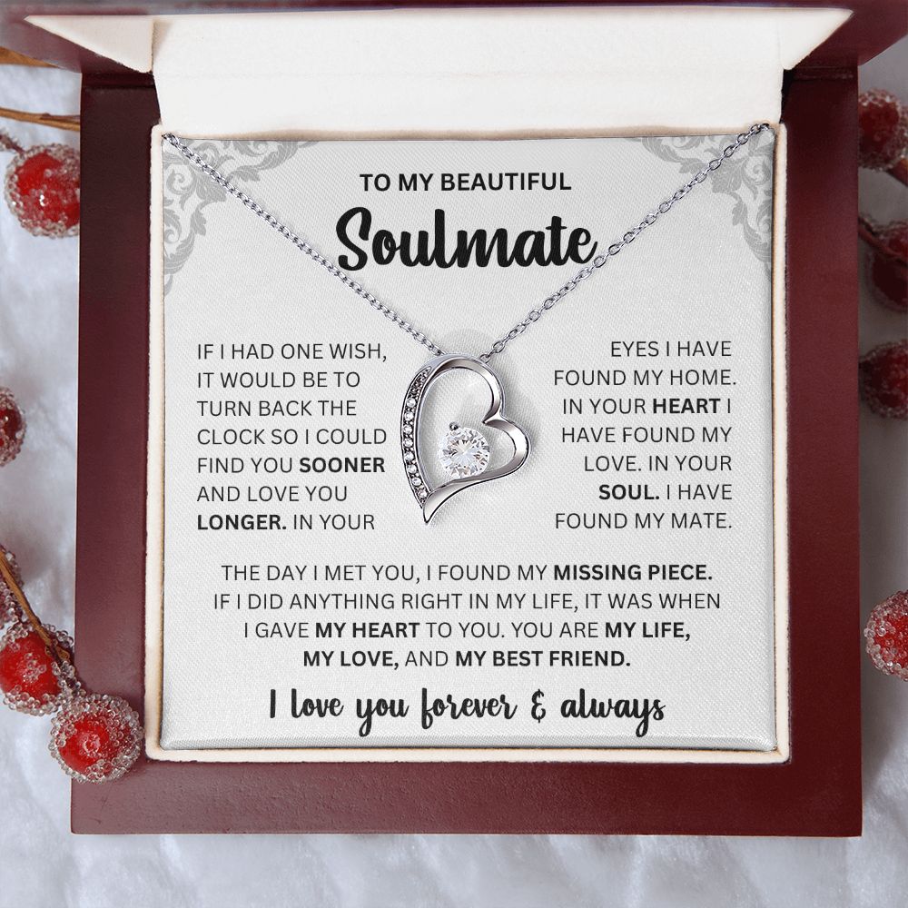 To My Beautiful Soulmate - In Your Eyes I Have Found My Home - The Jewelry Page