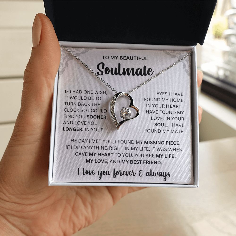 To My Beautiful Soulmate - In Your Eyes I Have Found My Home - The Jewelry Page