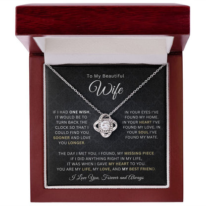 To My Beautiful Wife - If I Had One Wish - The Jewelry Page