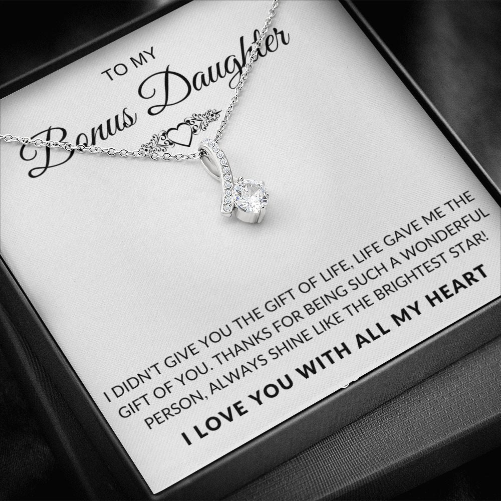 To My Bonus Daughter - Life Gave Me You - The Jewelry Page