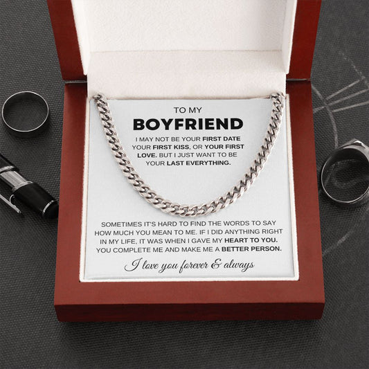 To My Boyfriend - I Just Want To Be Your Last Everything - The Jewelry Page