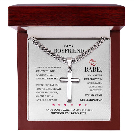 To My Boyfriend - I Love Every Moment Spent With You - The Jewelry Page