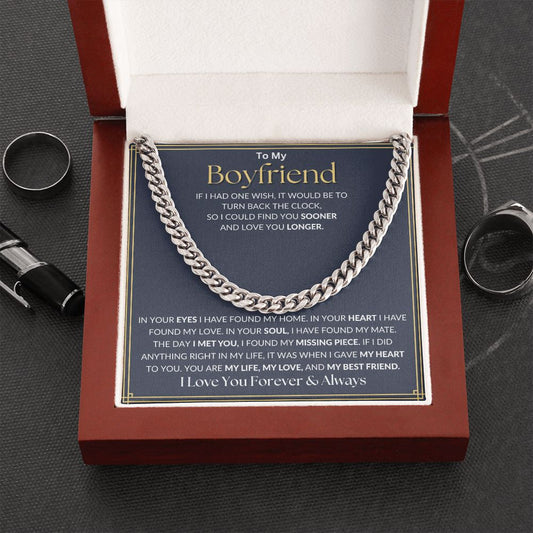 To My Boyfriend - I Love You Forever & Always - The Jewelry Page
