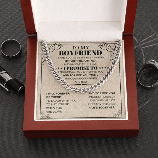 To My Boyfriend - My Faithful Partner - The Jewelry Page