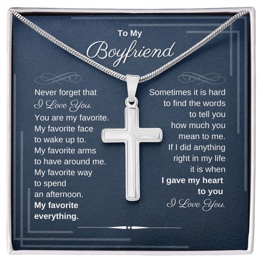 To My Boyfriend - Never Forget That I Love You - The Jewelry Page