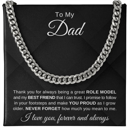 To My Dad - Thank You - The Jewelry Page