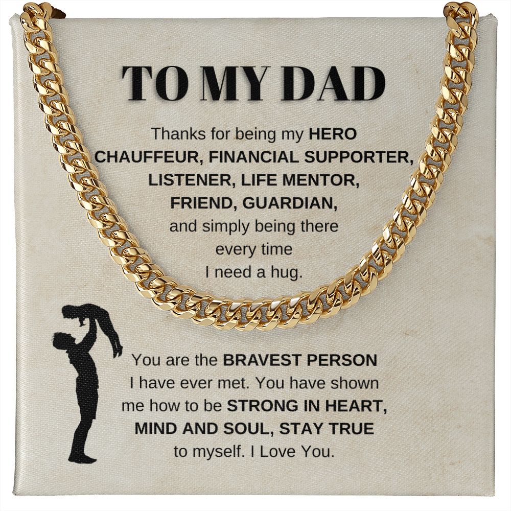 To My Dad - You Are My Hero (From Son) - The Jewelry Page