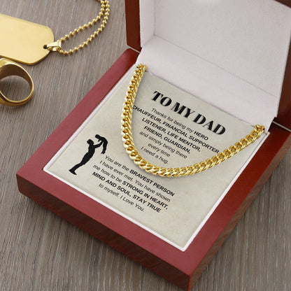 To My Dad - You Are My Hero (From Son) - The Jewelry Page