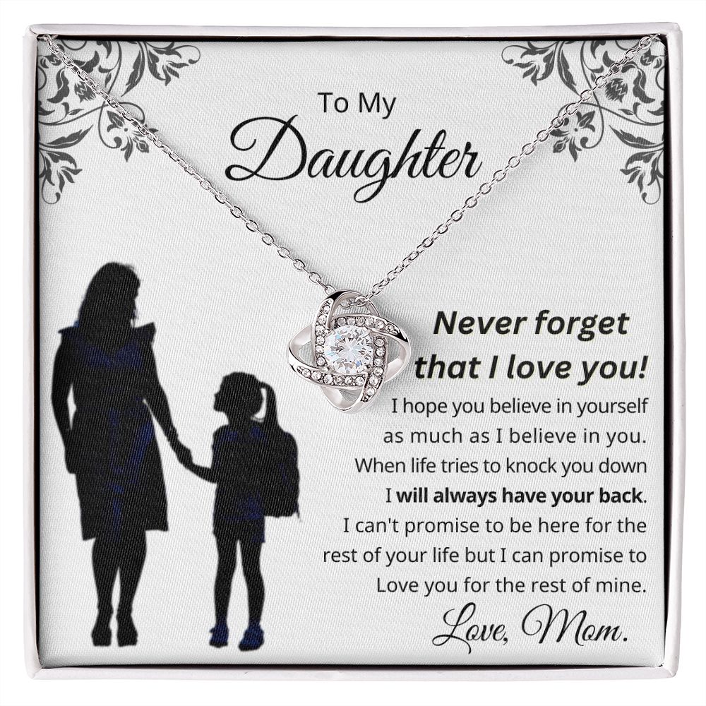 To My Daughter - I Hope You Believe in Yourself - The Jewelry Page