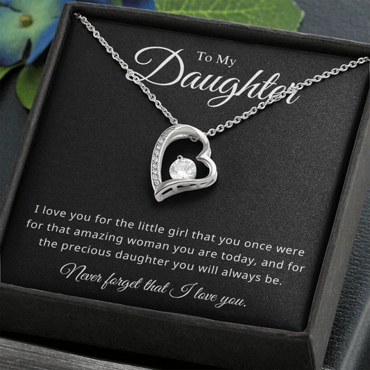 To My Daughter - I Love You For The Little Girl You Once Were - The Jewelry Page