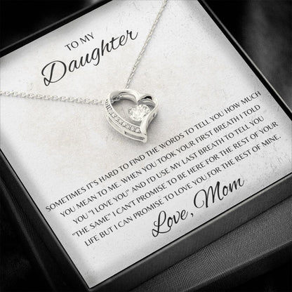 To My Daughter - I Told You I Love You - The Jewelry Page