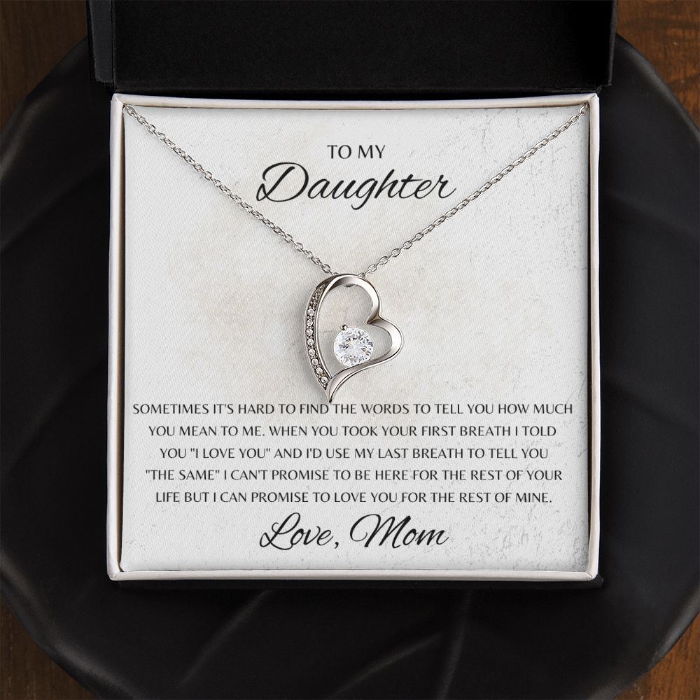 To My Daughter - I Told You I Love You - The Jewelry Page