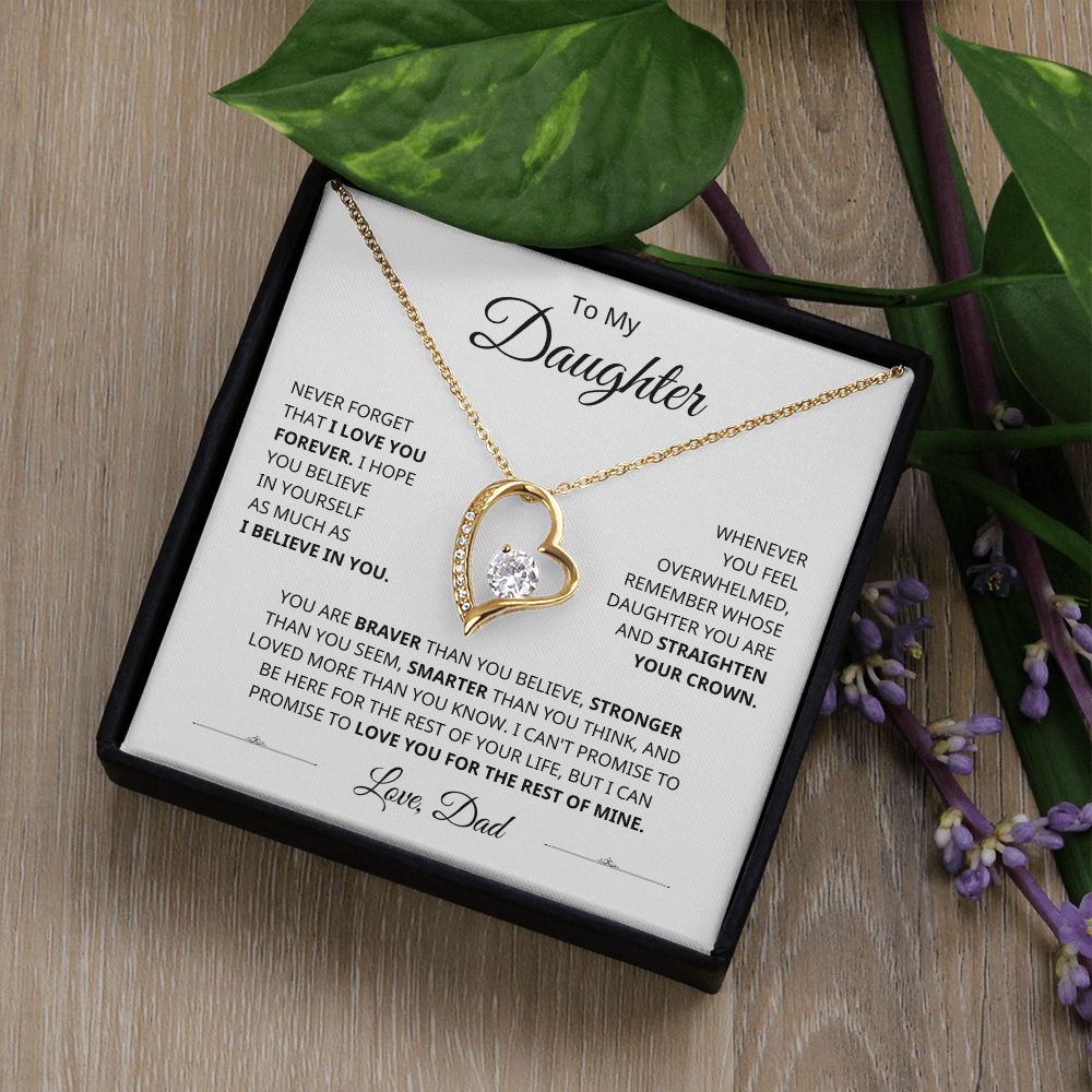 To My Daughter - Remember Whose Daughter You Are - The Jewelry Page