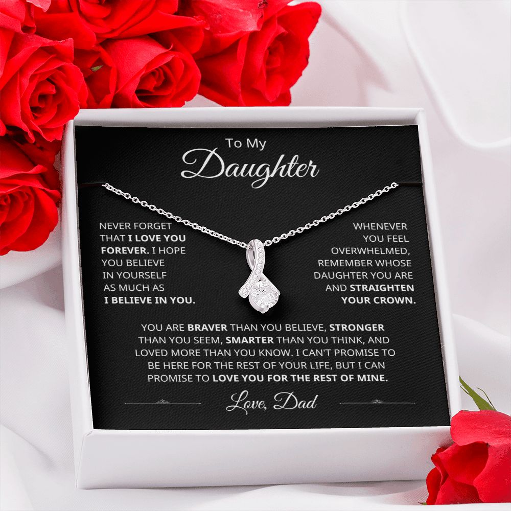 To My Daughter - Remember Whose Daughter You Are - Lux Card - The Jewelry Page