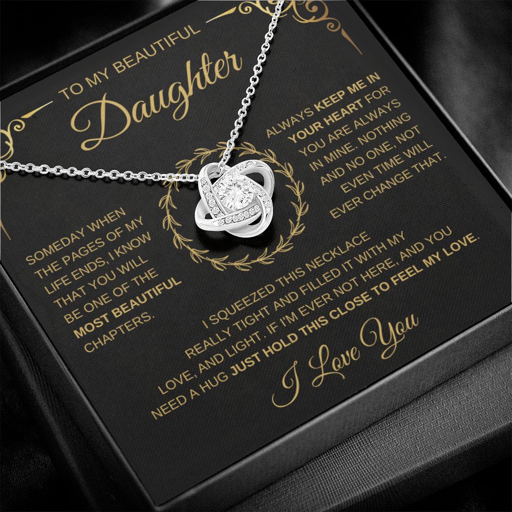 To My Daughter - Someday When The Pages Of My Life Ends - The Jewelry Page