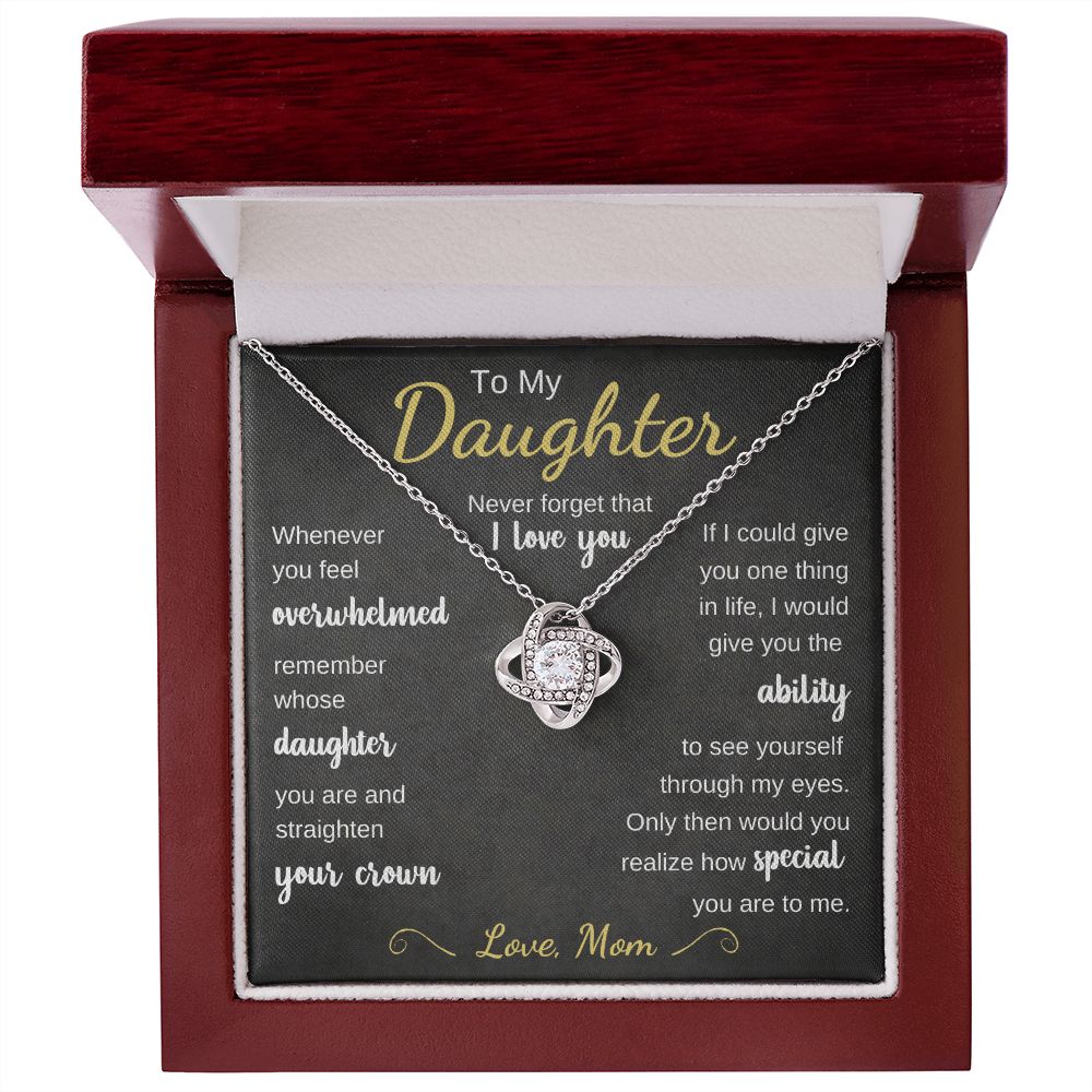 To My Daughter - Whenever You Feel Overwhelmed - The Jewelry Page