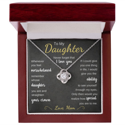 To My Daughter - Whenever You Feel Overwhelmed - The Jewelry Page