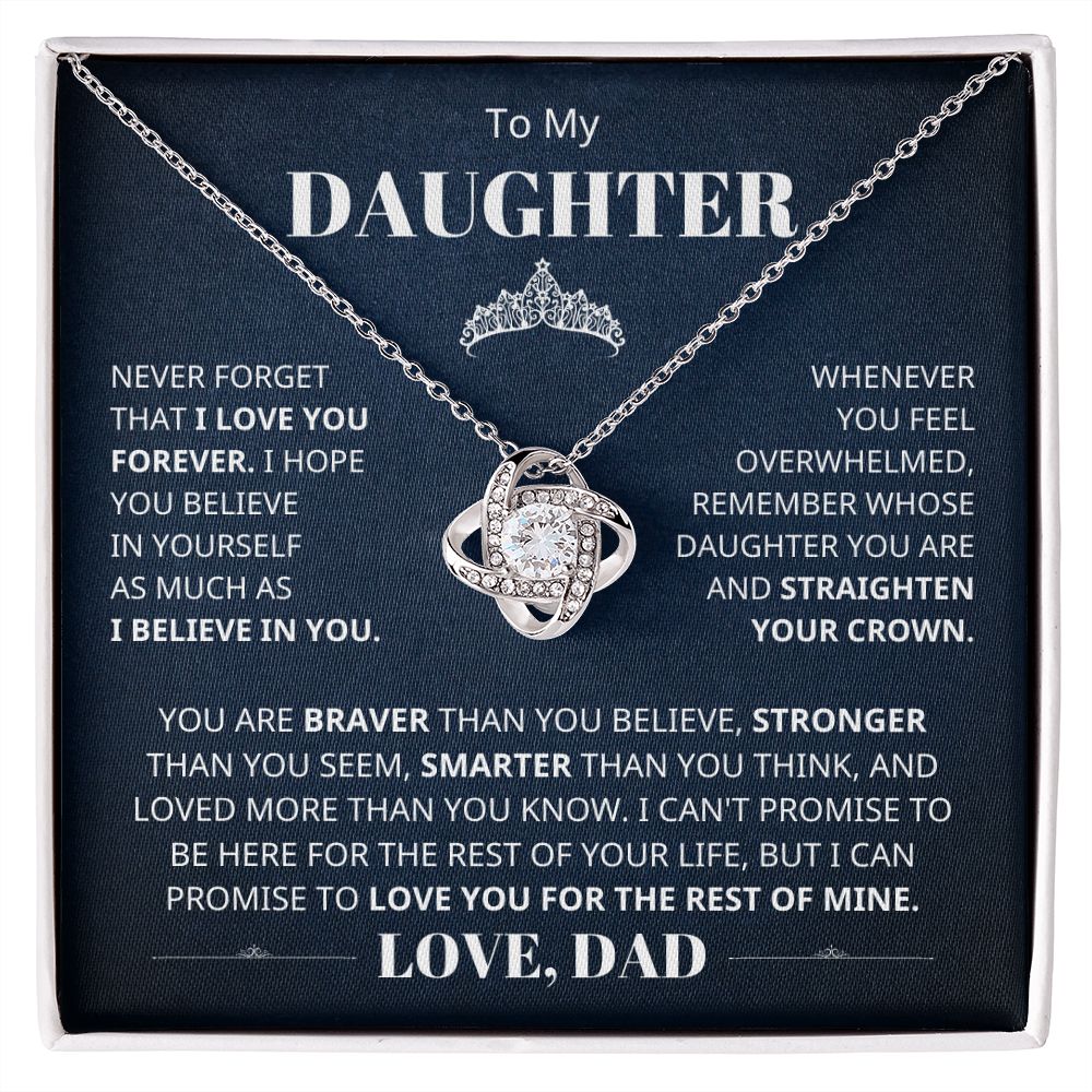 To My Daughter - Whenever You Feel Overwhelmed - The Jewelry Page