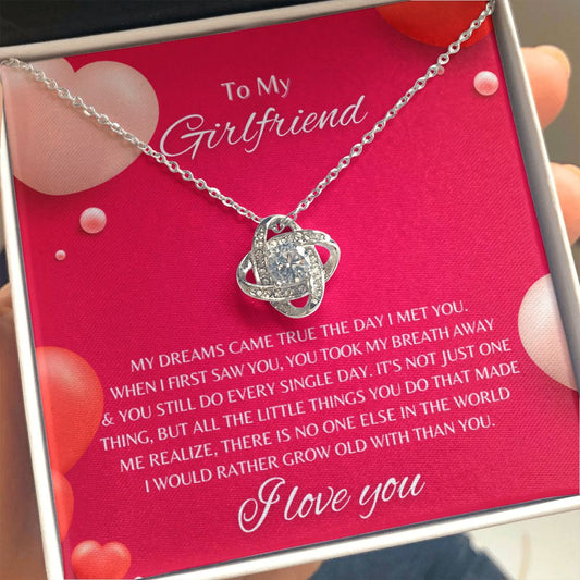 To My Girlfriend - My Dreams Came True The Day I Met You - The Jewelry Page