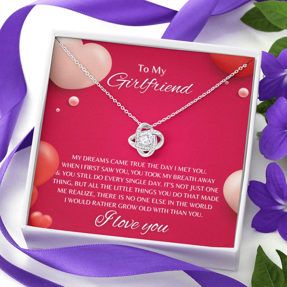 To My Girlfriend - My Dreams Came True The Day I Met You - The Jewelry Page