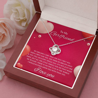 To My Girlfriend - My Dreams Came True The Day I Met You - The Jewelry Page