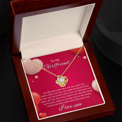 To My Girlfriend - My Dreams Came True The Day I Met You - The Jewelry Page