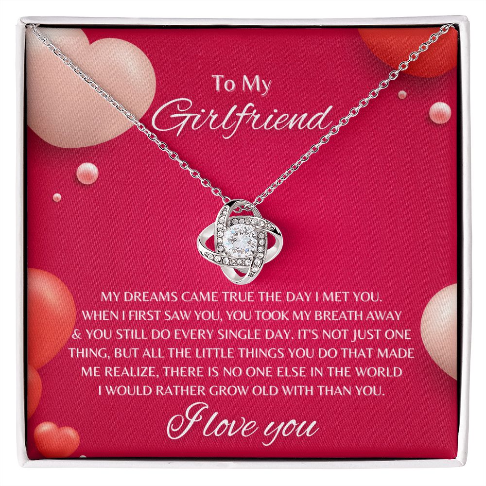 To My Girlfriend - My Dreams Came True The Day I Met You - The Jewelry Page