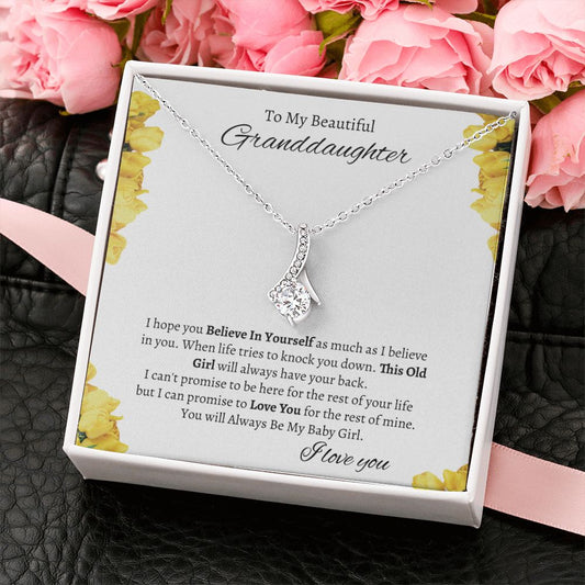 To MY Granddaughter - Believe in Yourself - The Jewelry Page