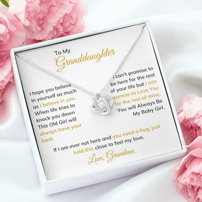 To My Granddaughter - You Will Always Be My Baby Girl - The Jewelry Page