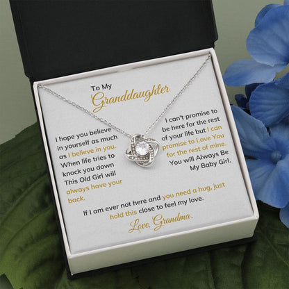 To My Granddaughter - You Will Always Be My Baby Girl - The Jewelry Page