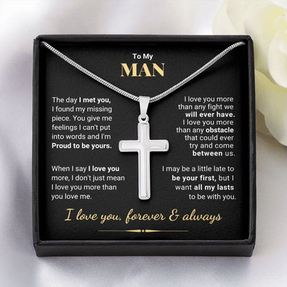 To My Man - I Found My Missing Piece - The Jewelry Page