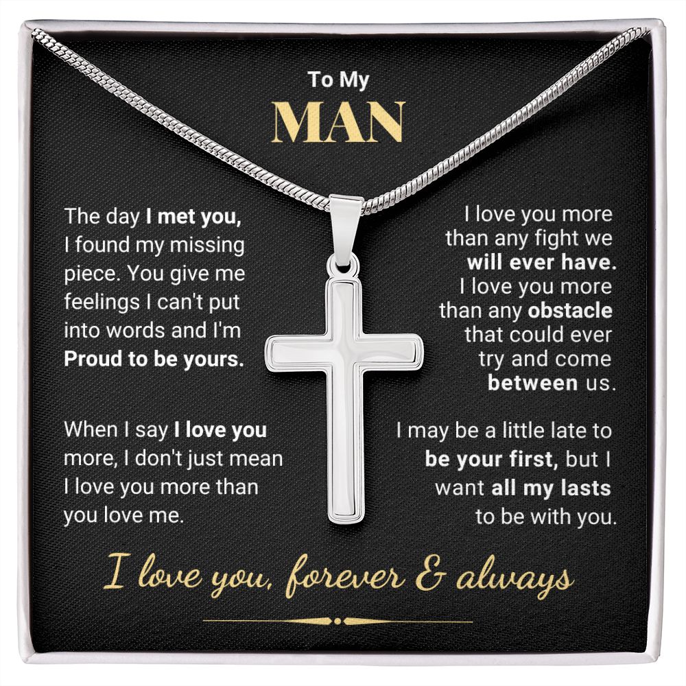 To My Man - I Found My Missing Piece - The Jewelry Page