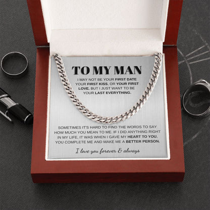 To My Man - I May Not Be Your First Date - The Jewelry Page