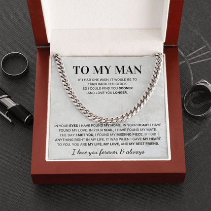 To My Man - In Your Eyes I Have Found My Home - The Jewelry Page