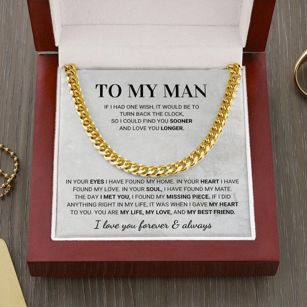 To My Man - In Your Eyes I Have Found My Home - The Jewelry Page