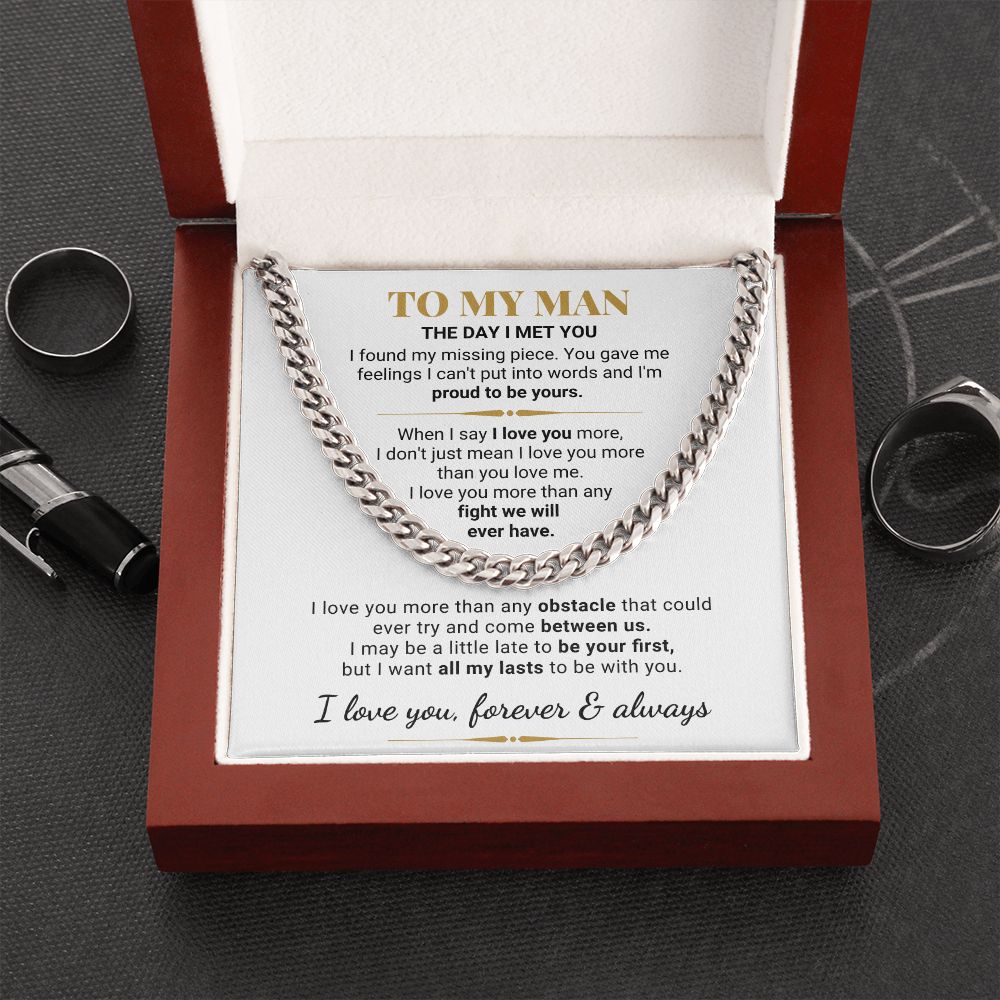 To My Man - Proud To Be Yours - The Jewelry Page