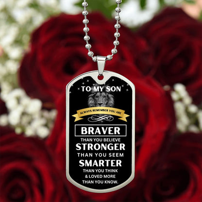 To My Son - You Are Braver Than Believe - The Jewelry Page