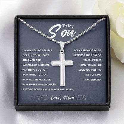 To My Son - You Will Never Lose - The Jewelry Page