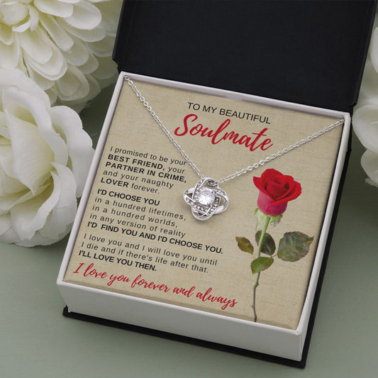 To My Soulmate - I'd Choose You - The Jewelry Page