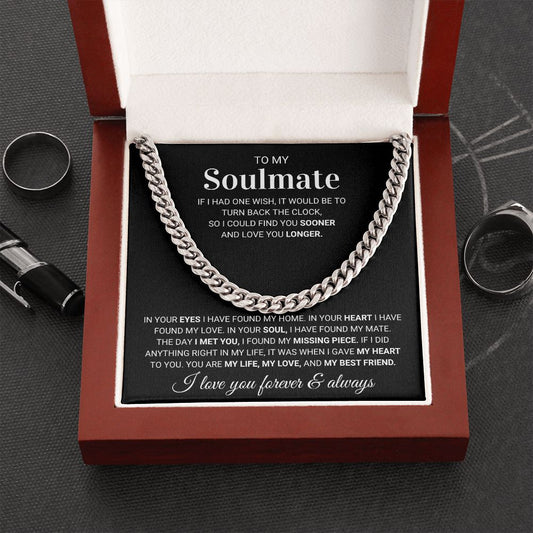 To My Soulmate - If I Had One Wish - The Jewelry Page